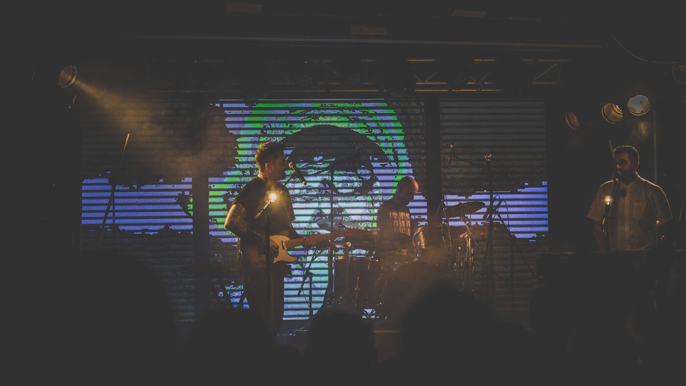 Waking Up In Stereo live on stage